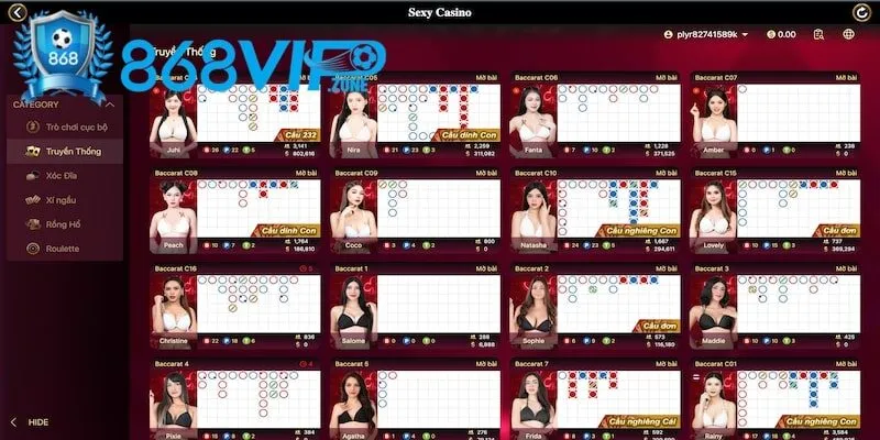 SE - Sảnh live casino 868Vip đẳng cấp SE - Sảnh live casino 868Vip đẳng cấp