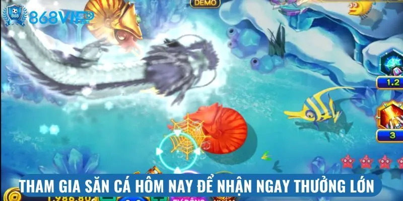 Tham gia săn cá hôm nay để nhận ngay thưởng lớn